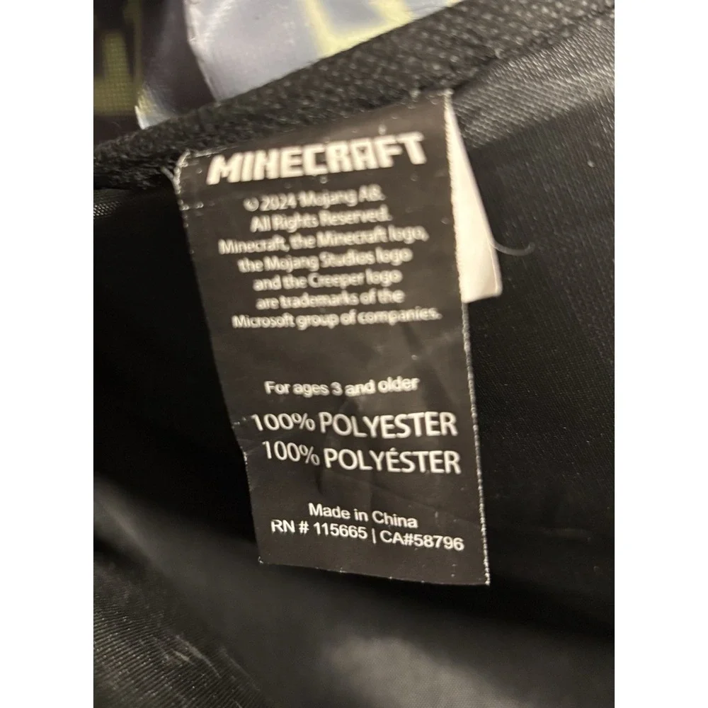 Minecraft‎ 16 Inch Backpack With Cushions Straps